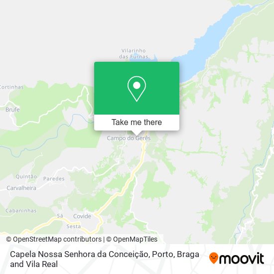 Capela Nossa Senhora da Conceição mapa