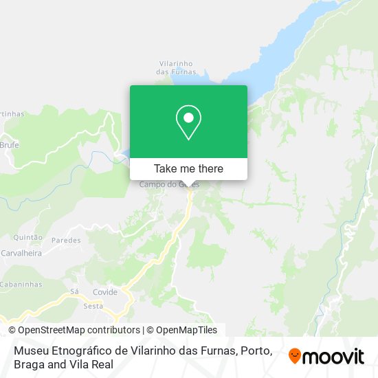 Museu Etnográfico de Vilarinho das Furnas map