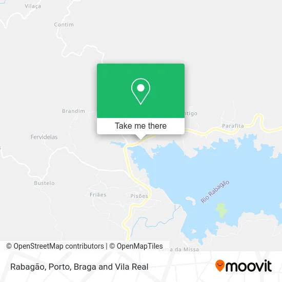Rabagão map