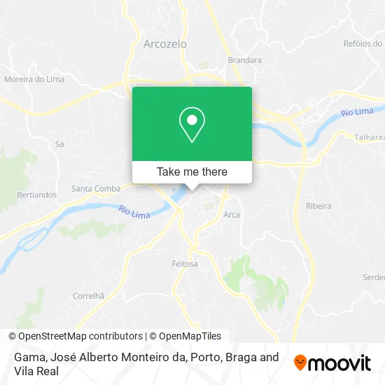 Gama, José Alberto Monteiro da map