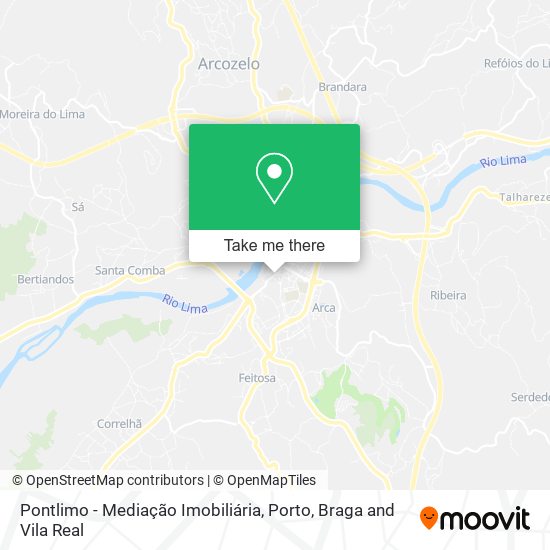 Pontlimo - Mediação Imobiliária map