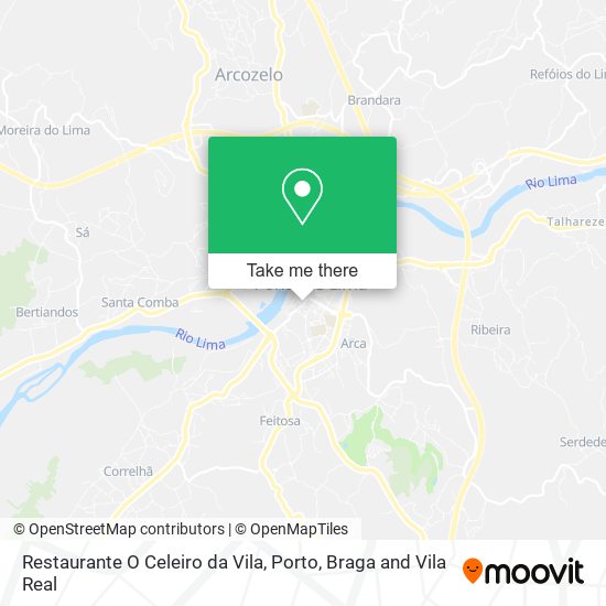 Restaurante O Celeiro da Vila map