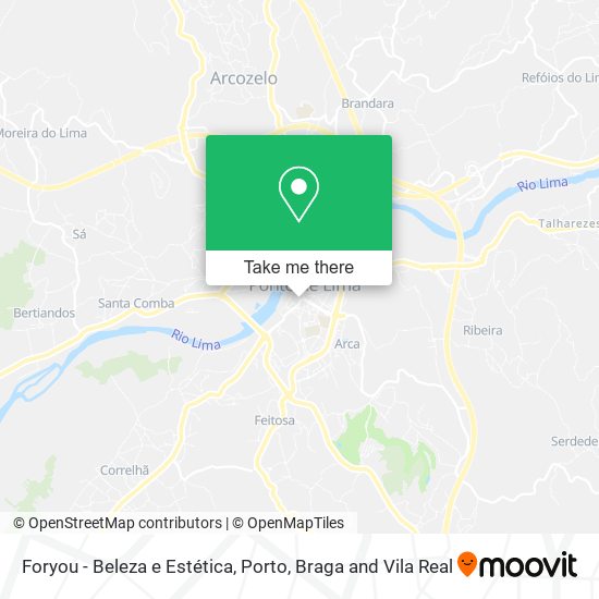 Foryou - Beleza e Estética map