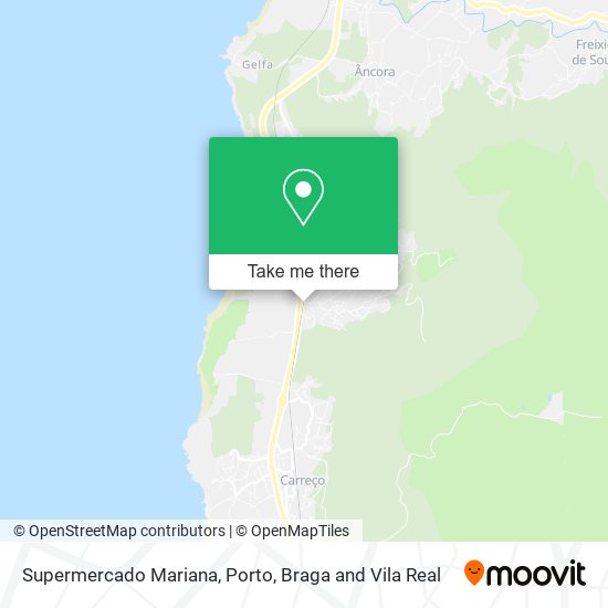 Supermercado Mariana mapa
