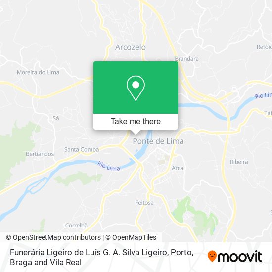 Funerária Ligeiro de Luís G. A. Silva Ligeiro map