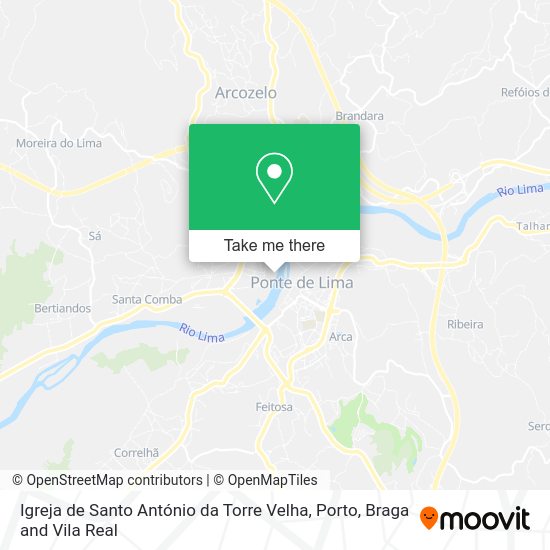Igreja de Santo António da Torre Velha map