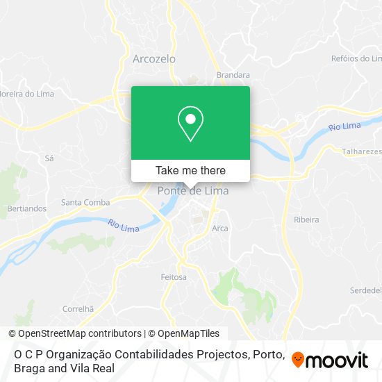 O C P Organização Contabilidades Projectos map