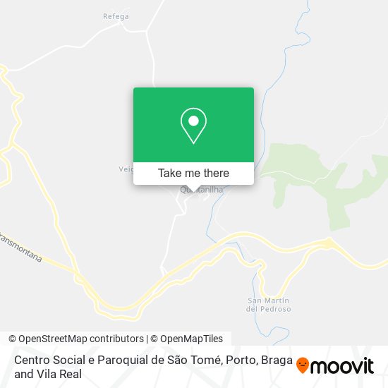 Centro Social e Paroquial de São Tomé map