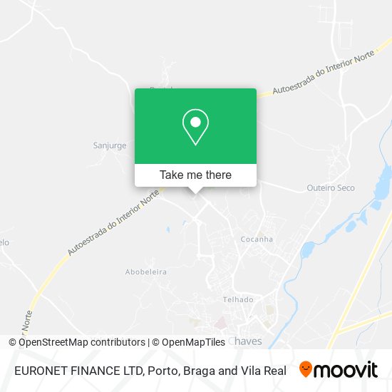 EURONET FINANCE LTD mapa