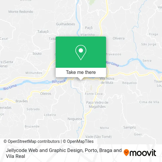 Jellycode Web and Graphic Design map