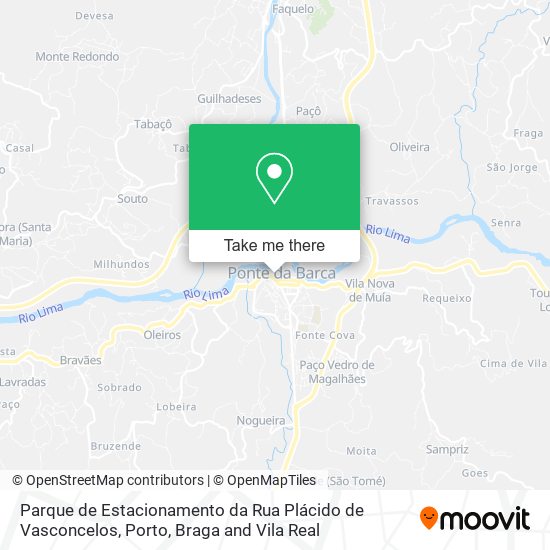 Parque de Estacionamento da Rua Plácido de Vasconcelos map