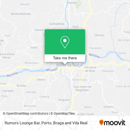 Rumors Lounge Bar mapa