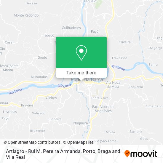 Artiagro - Rui M. Pereira Armanda map
