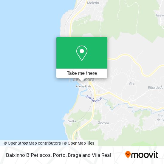 Baixinho B Petiscos mapa