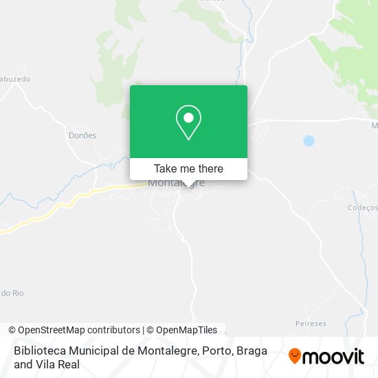 Biblioteca Municipal de Montalegre map
