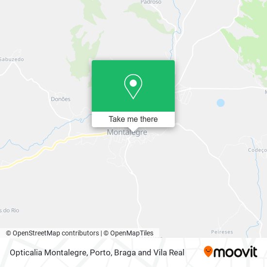 Opticalia Montalegre map