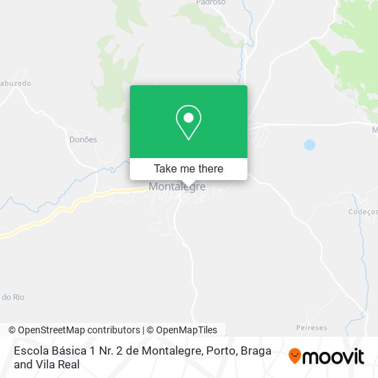 Escola Básica 1 Nr. 2 de Montalegre map