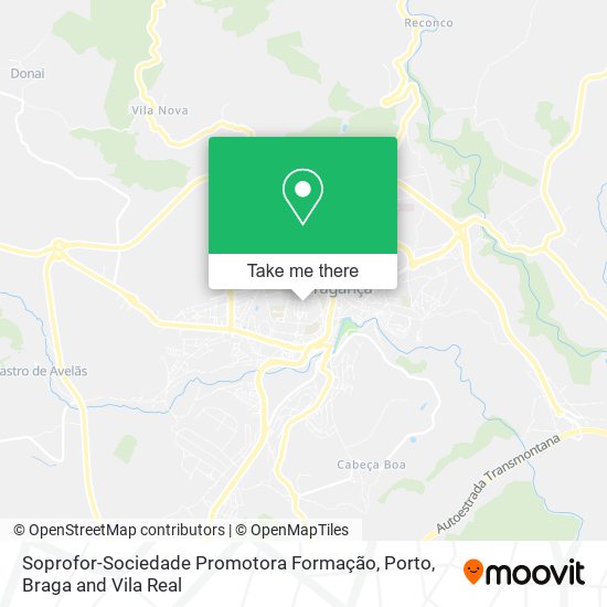 Soprofor-Sociedade Promotora Formação mapa