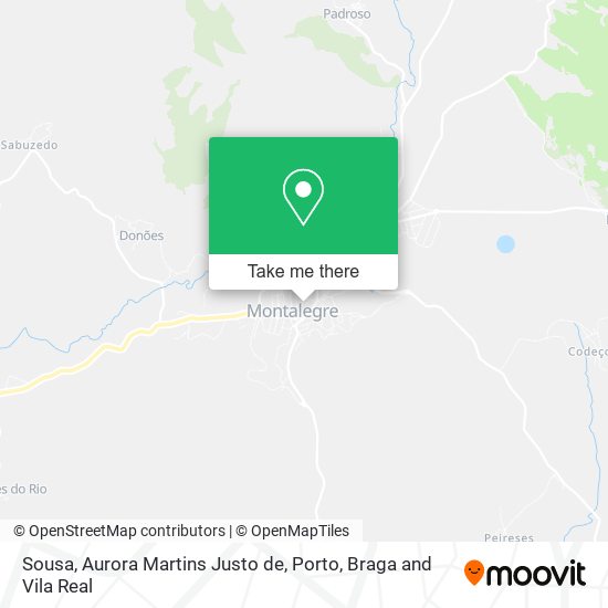 Sousa, Aurora Martins Justo de map