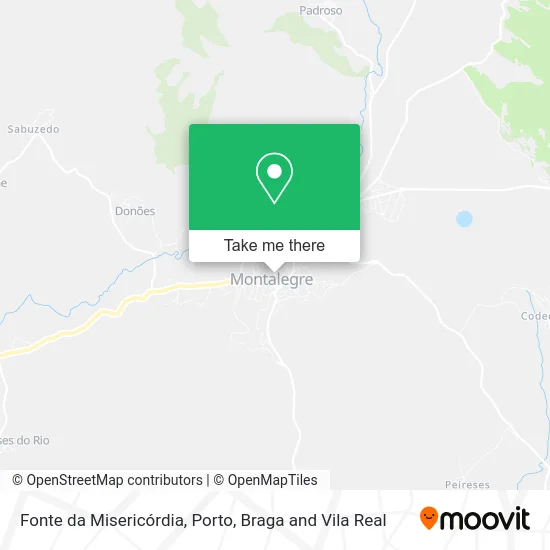 Fonte da Misericórdia map