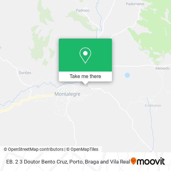 EB. 2 3 Doutor Bento Cruz map
