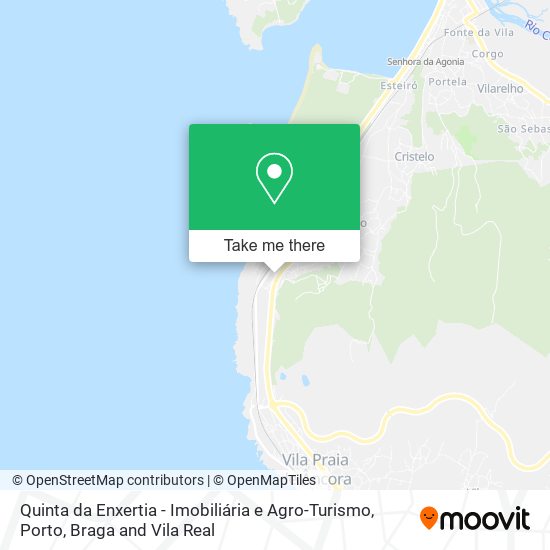 Quinta da Enxertia - Imobiliária e Agro-Turismo map