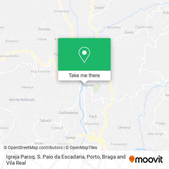 Igreja Paroq. S. Paio da Escadaria map