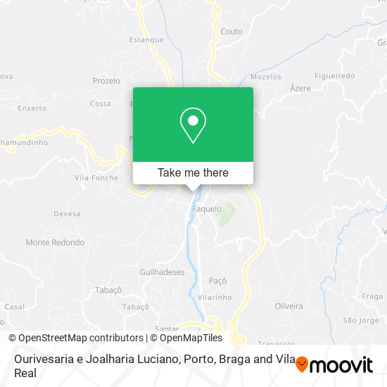 Ourivesaria e Joalharia Luciano map