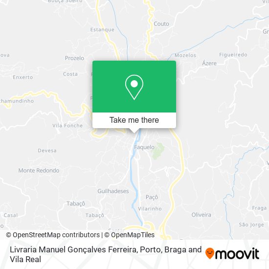 Livraria Manuel Gonçalves Ferreira map