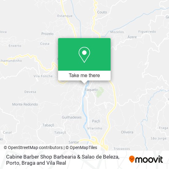 Cabine Barber Shop Barbearia & Salao de Beleza map