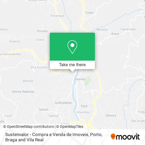 Sustenvalor - Compra e Venda de Imoveis map