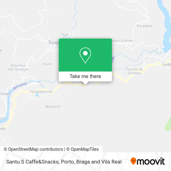 Santu S Caffe&Snacks map