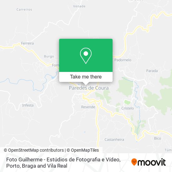 Foto Guilherme - Estúdios de Fotografia e Vídeo map