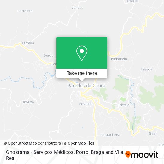 Gnostama - Serviços Médicos map