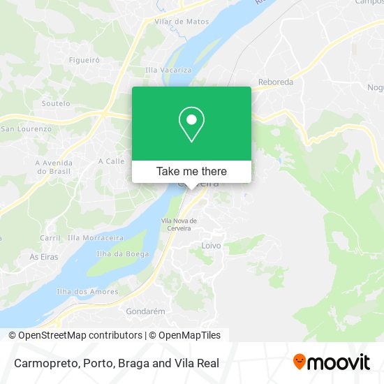 Carmopreto map