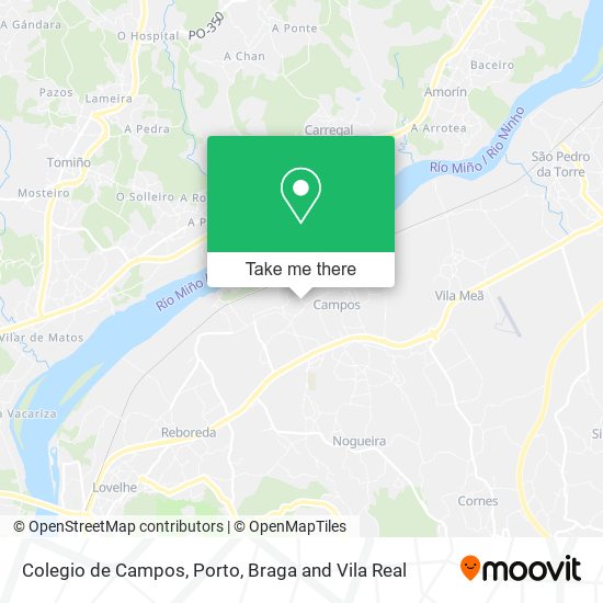 Colegio de Campos mapa