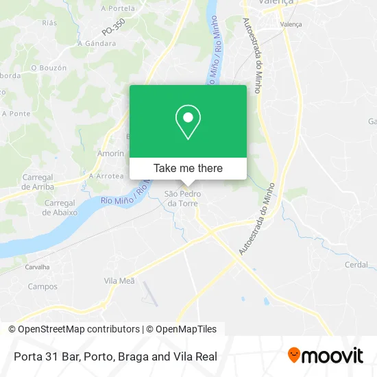 Porta 31 Bar map