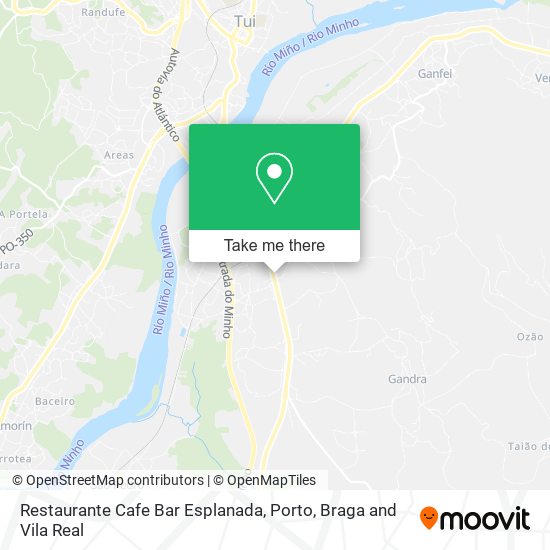 Restaurante Cafe Bar Esplanada map
