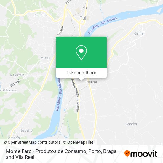 Monte Faro - Produtos de Consumo map