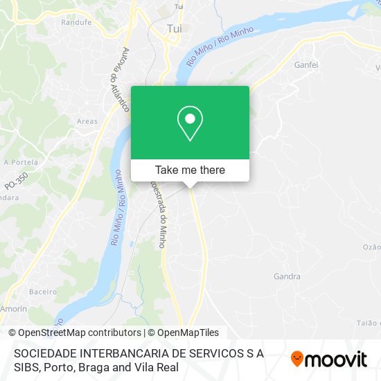 SOCIEDADE INTERBANCARIA DE SERVICOS S A SIBS mapa