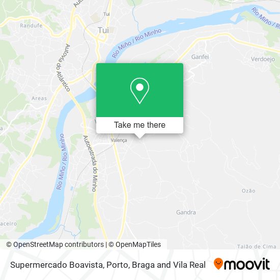 Supermercado Boavista mapa