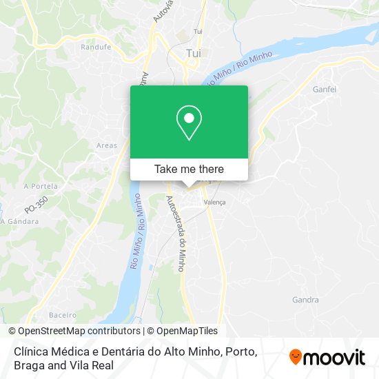 Clínica Médica e Dentária do Alto Minho mapa