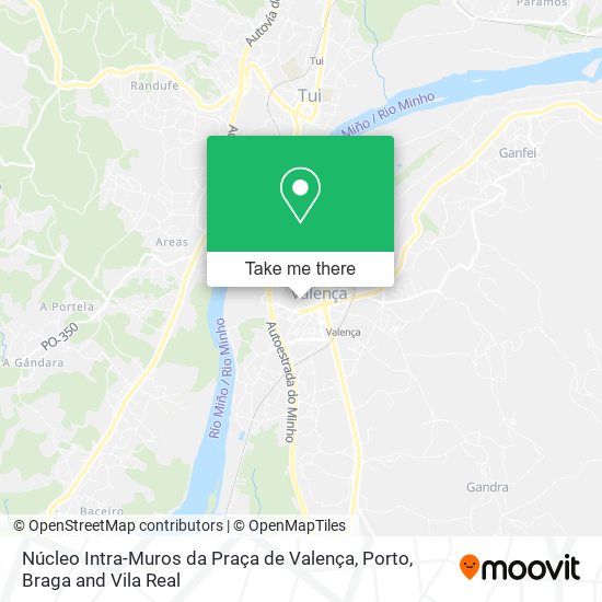 Núcleo Intra-Muros da Praça de Valença map