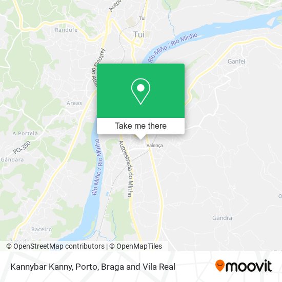 Kannybar Kanny map