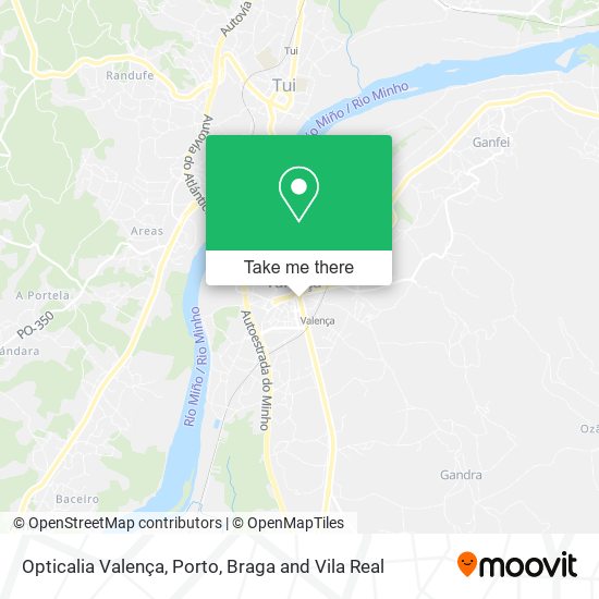 Opticalia Valença map