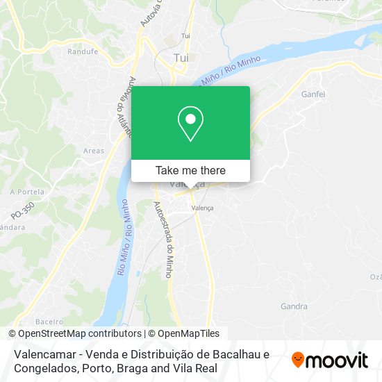 Valencamar - Venda e Distribuição de Bacalhau e Congelados mapa