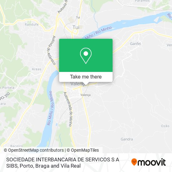 SOCIEDADE INTERBANCARIA DE SERVICOS S A SIBS mapa