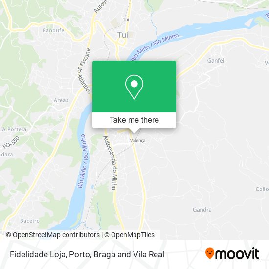 Fidelidade Loja map