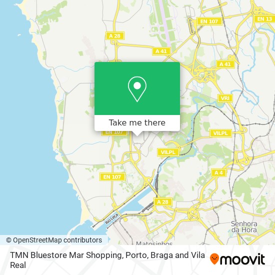 TMN Bluestore Mar Shopping map