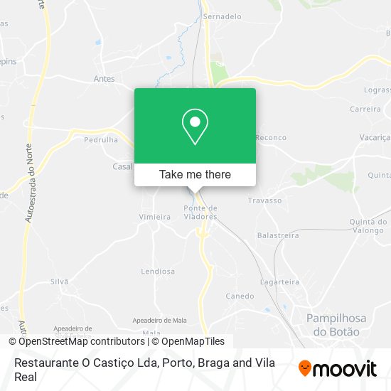 Restaurante O Castiço Lda map